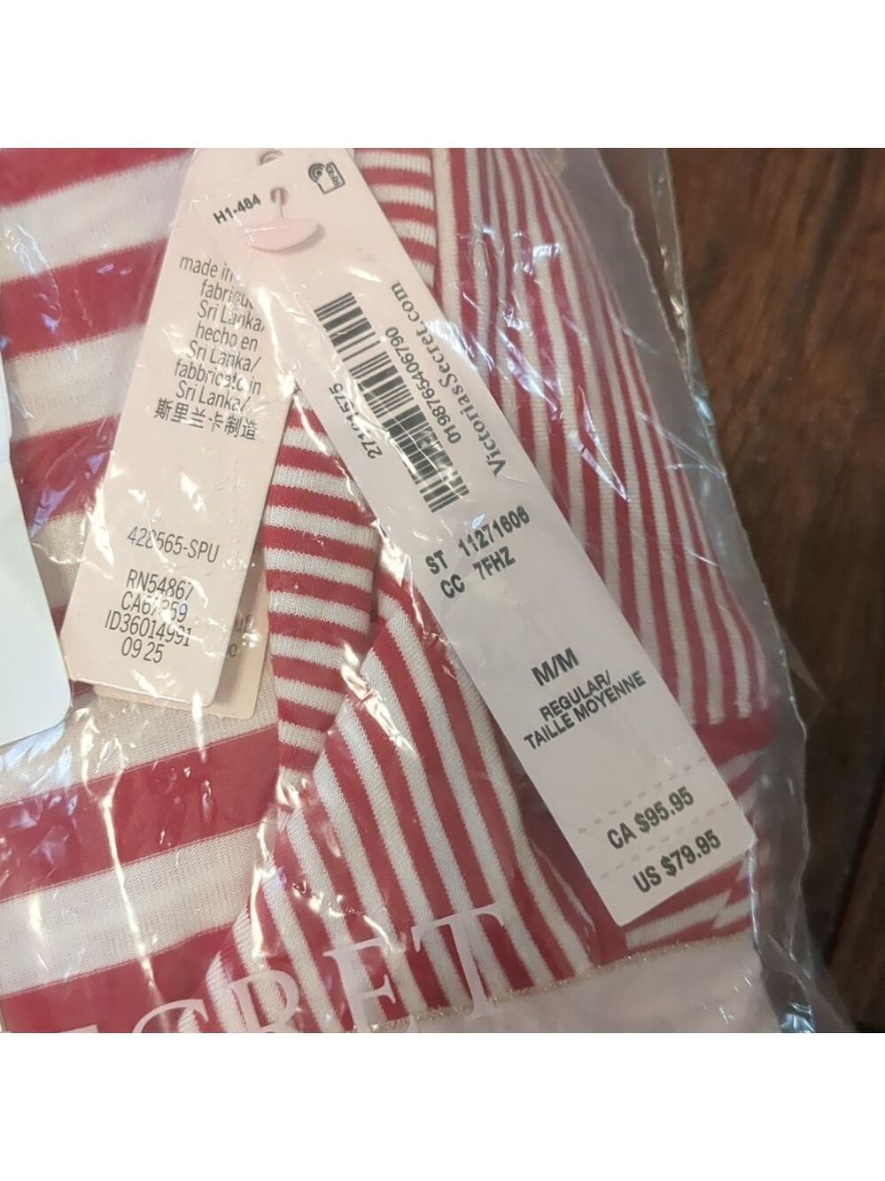 New Victoria Secret So Soft Modal Long Pajama Size Medium Regular - Picture 8 of 8
